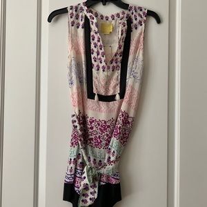 Anthropologie Maeve 100% Silk Tunic